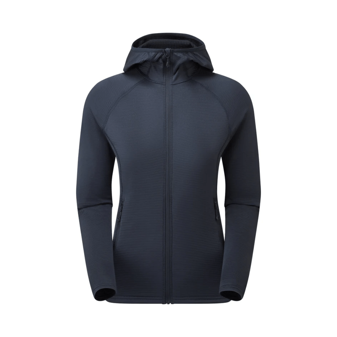 Fleecetrøje Dame Montane   Protium Lite Hoodie Blå