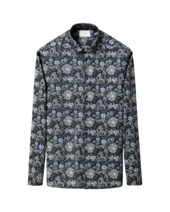 Floral Print Signature Twill Shirt
