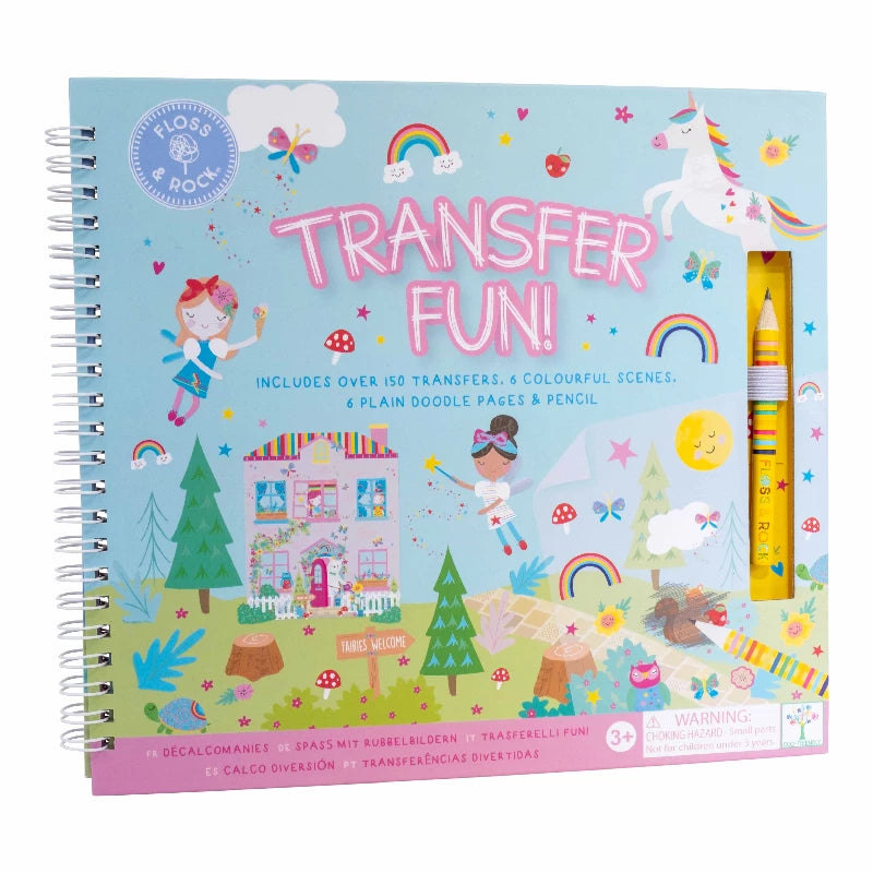 Floss Rock Transfer Fun Rainbow Fairy
