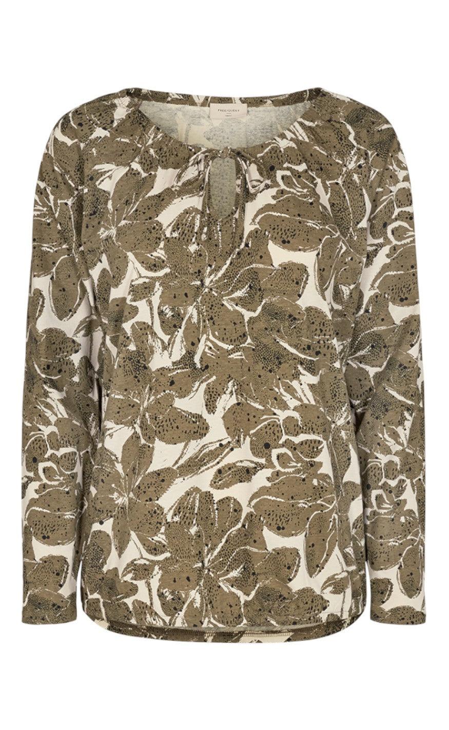 Freequent Bluse Betina Capers Mix