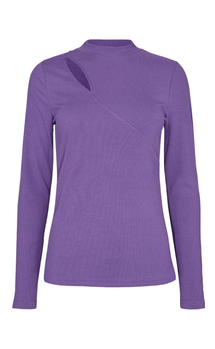 Freequent Bluse Elduna Purple Sapphire