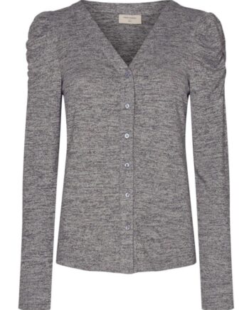 Freequent Cardigan Livana Grey Melange