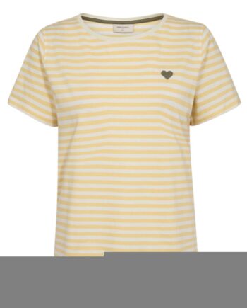 Freequent  -shirt Mian Star Off-white    Golden Haze