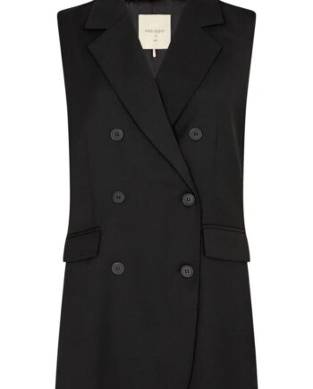 Freequent Vest Kita Black