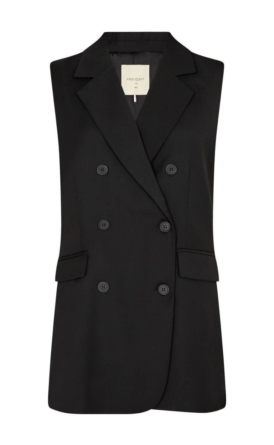 Freequent Vest Kita Black