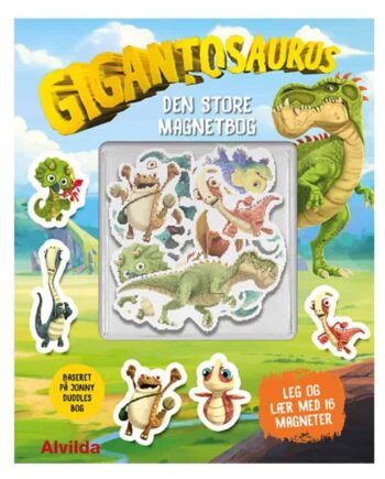 Gigantosaurus Den Store Magnetbog