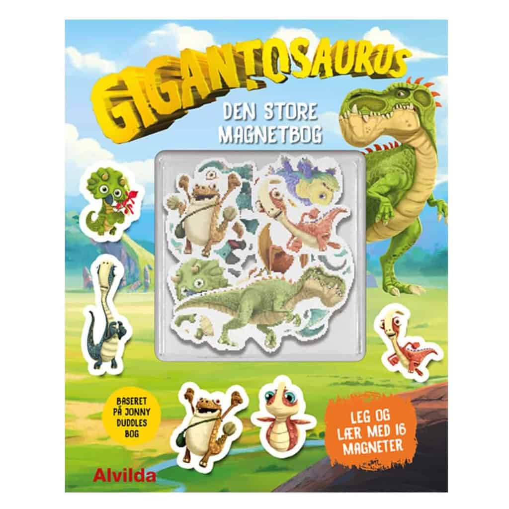 Gigantosaurus Den Store Magnetbog