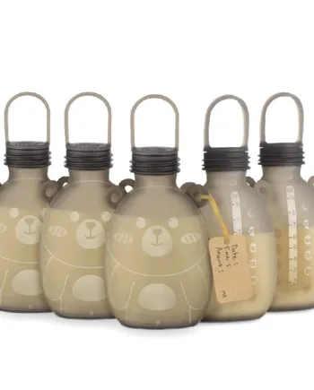 Haakaa Happii Bear Silikoneposer   Stk  260ml