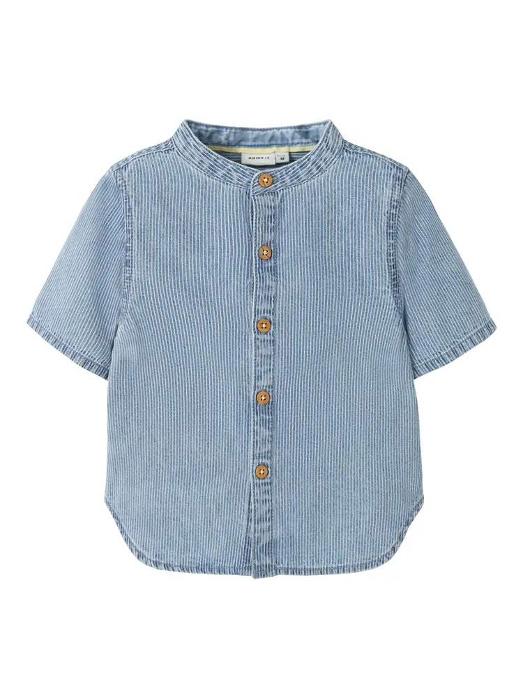 Hans Denim Skjorte Light Blue Denim 116