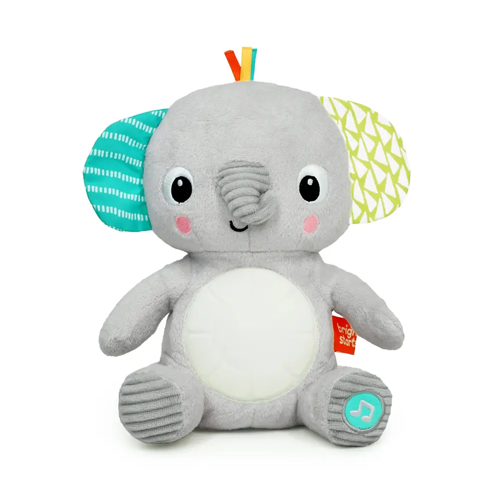 Hug- -bye Baby Musikalsk Elefant-plysdyr Med Lys