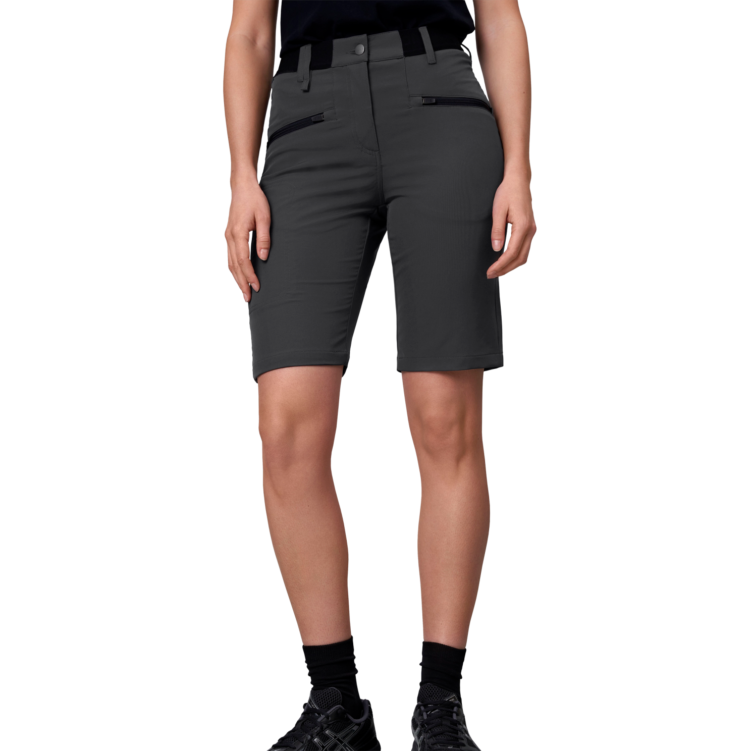 Id Core Stretch Dame Shorts Koksgrå