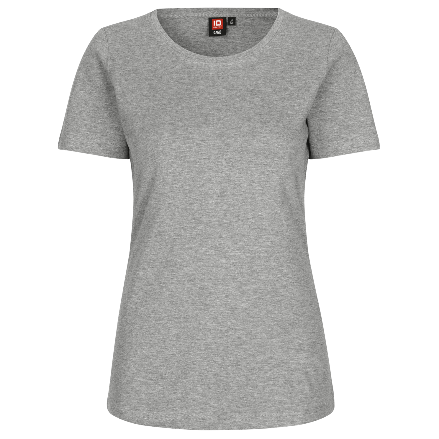 Id Interlock Dame  -shirt Grå Melange