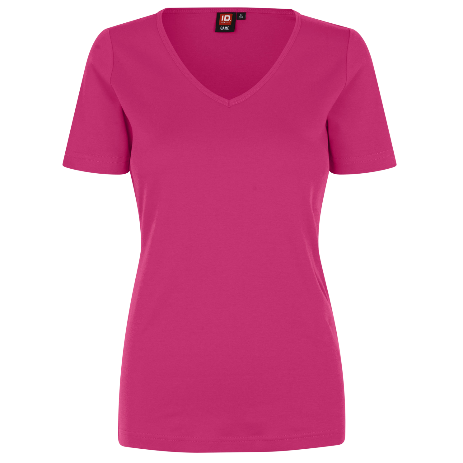 Id Interlock Dame  -shirt Pink