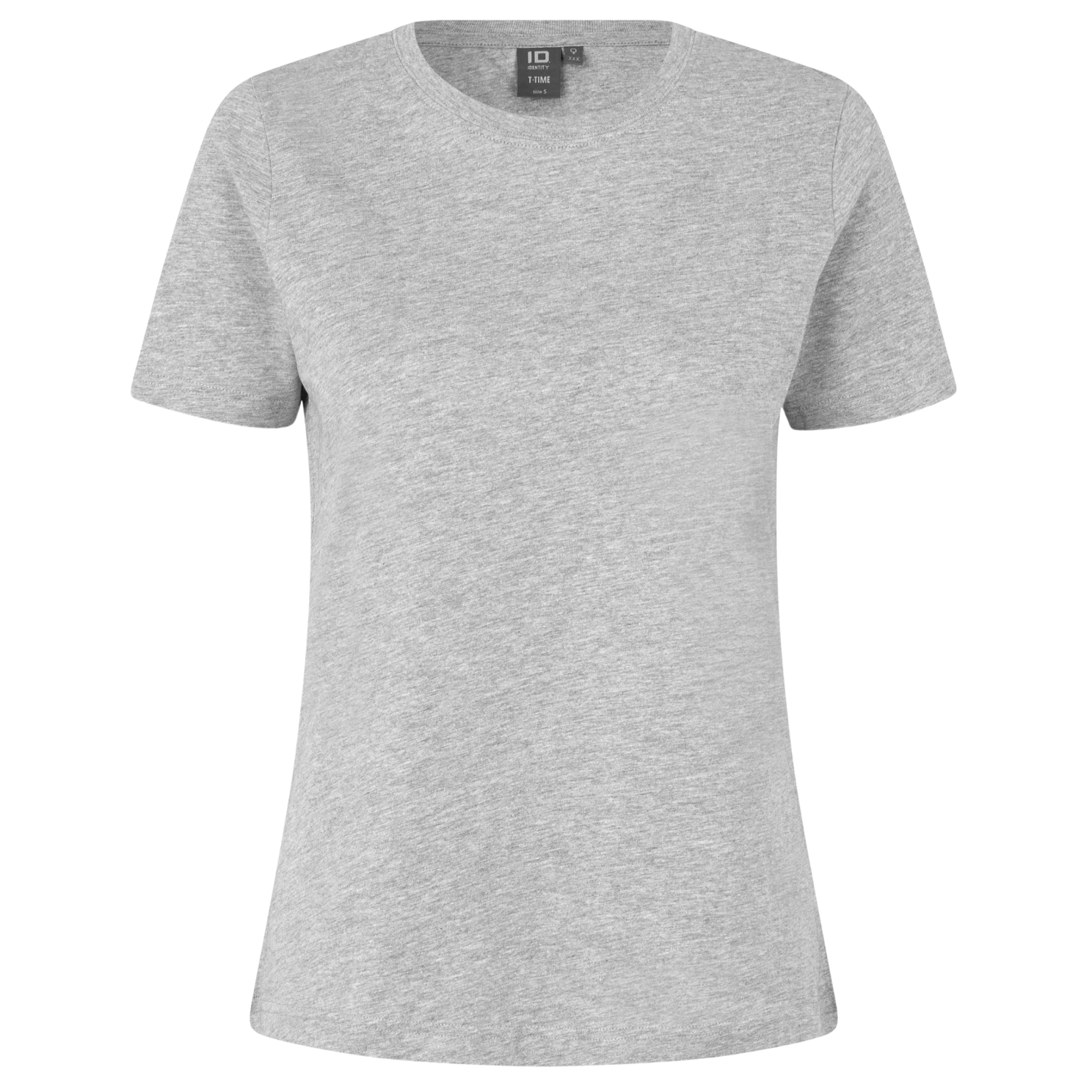 Id  -time Dame  -shirt Grå Melange