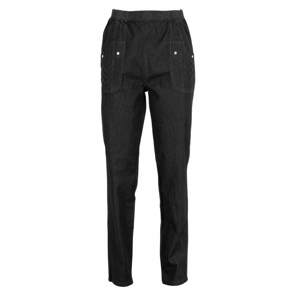 For My Dame Bukser Denim Grey 38