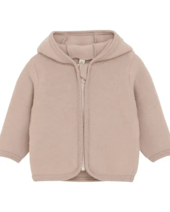 Jakke    ører Uld Fleece Mahogany Rose 62