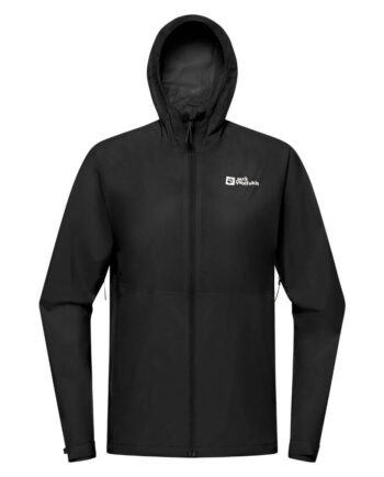 Jakke Til Dame Jack Wolfskin Prelight     Lags Sort