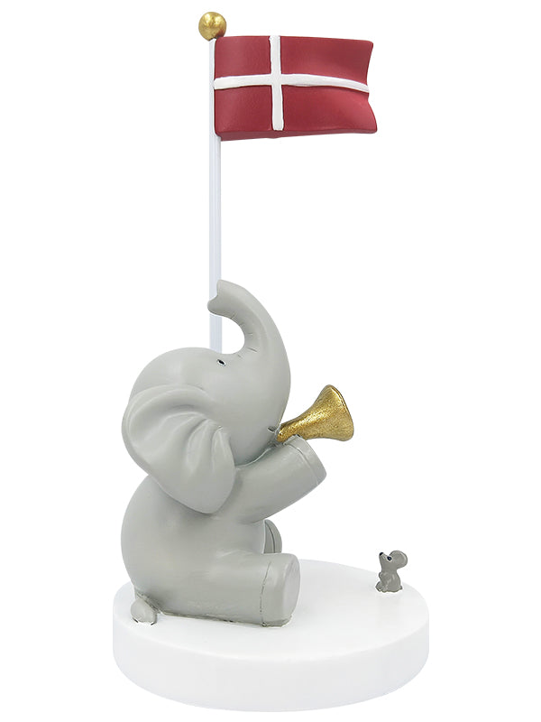 Kids By Friis Bordflag Elefant Med Trompet Og Mus