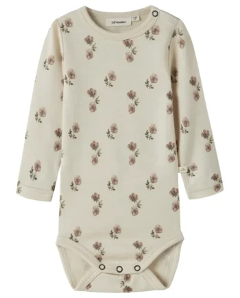 Lil  Atelier Nilo Nun Langærmet Uld Slim Body Turtledove 62