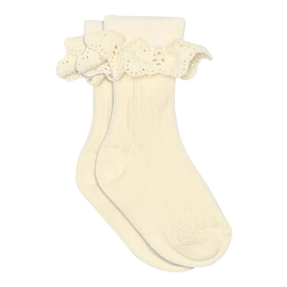 Lisa Strømpe Med Blonde Cream 22 24