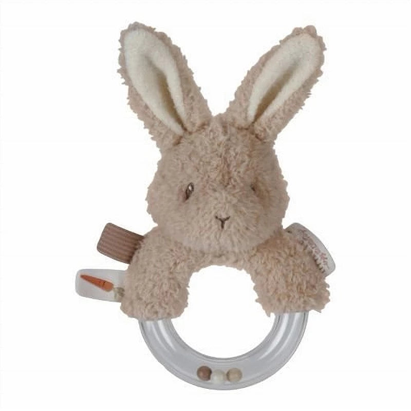 Little Dutch Ring Rattle Bunny Baby Bunny