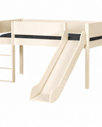 Loke Halvhøjseng Med Rutsjebane  90x160   Modern Beige