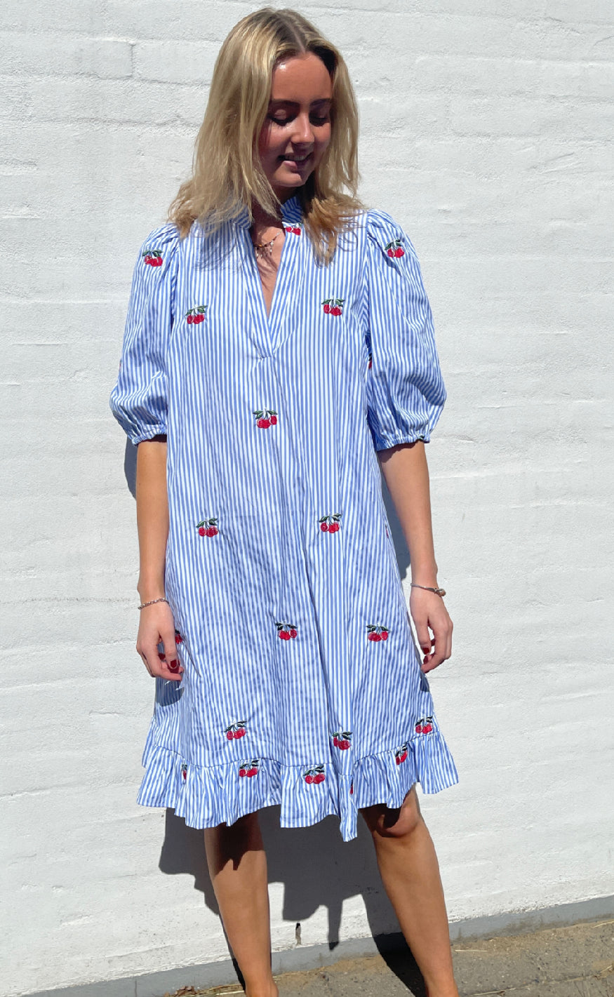 Love   Divine Kjole Love1385 Blue Cherry