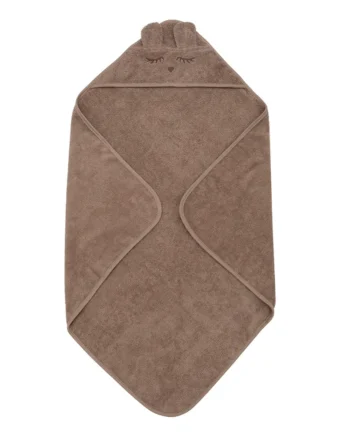 Müsli Badeslag Med ører   øko-bomuld Walnut 80x80 Cm
