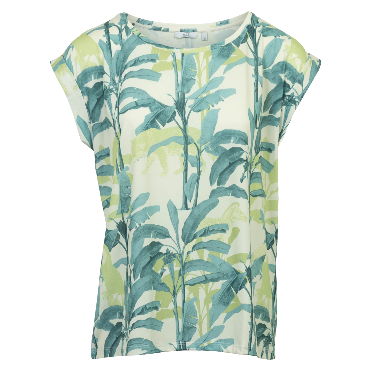Dame Kortærmet Bluse 66 Green