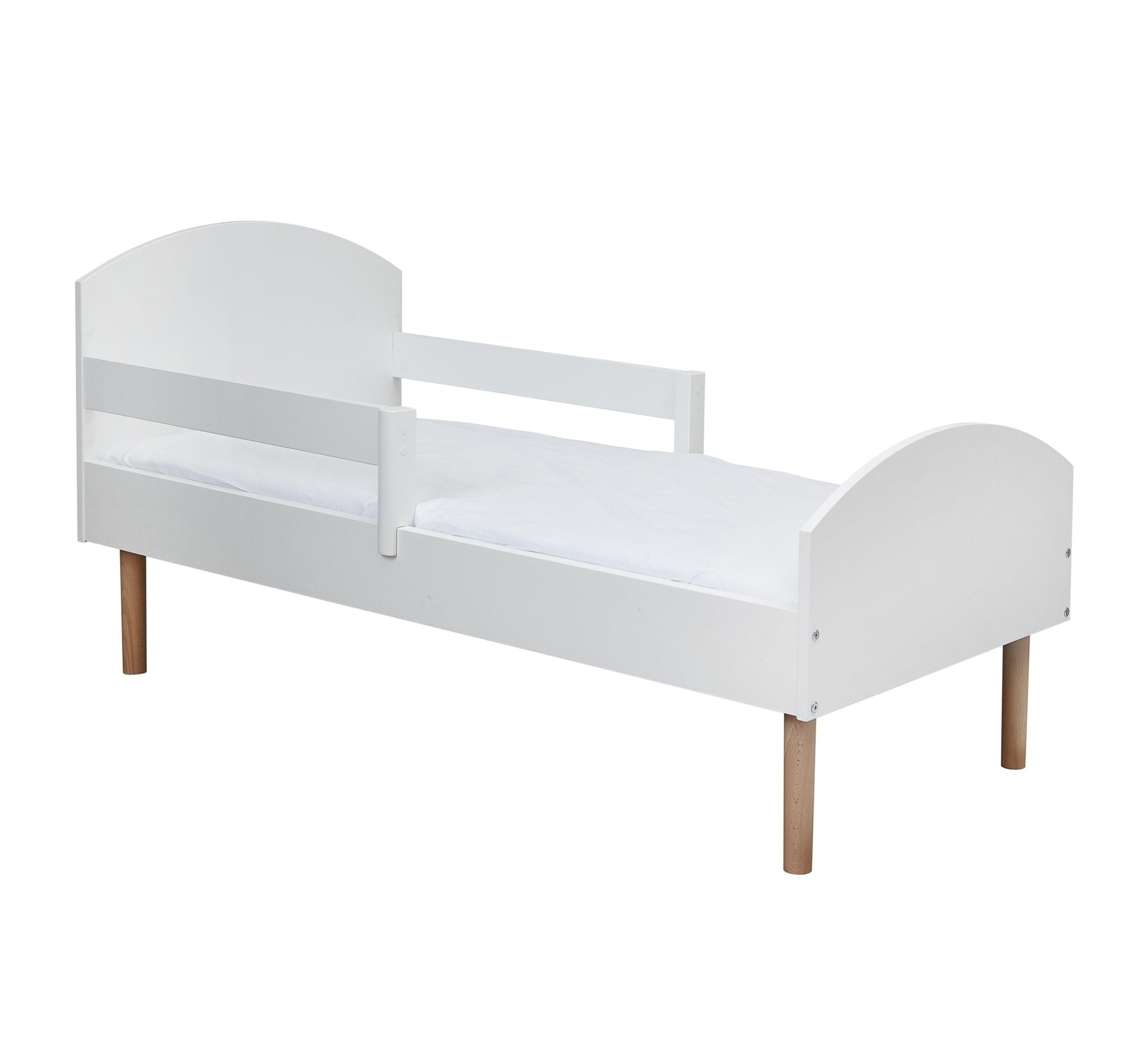 Manis- Retro Seng Med Sengeheste Og Lamelbund 70 160 Cm Flere Farver Snow White