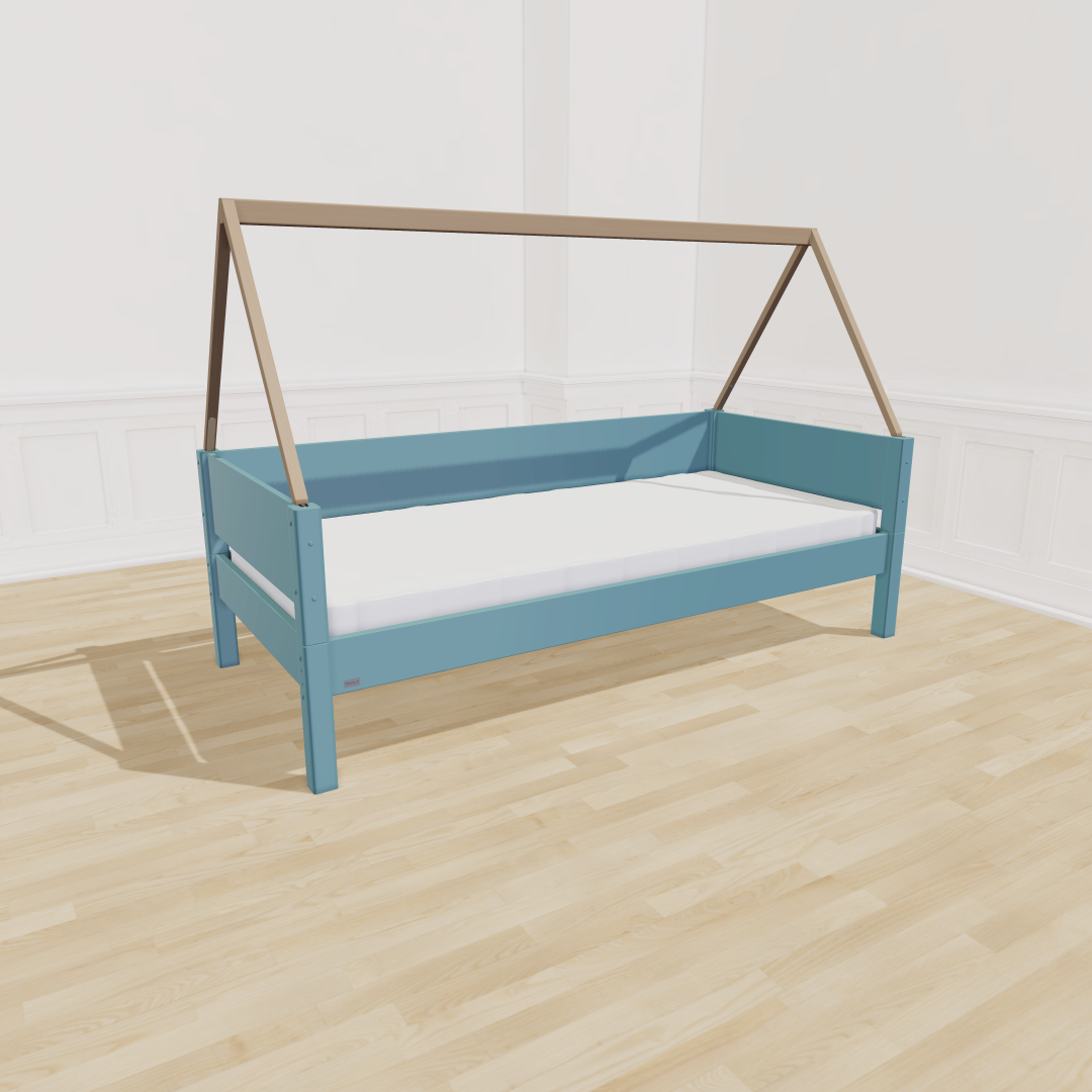 Manish- Saga Børneseng 90x200 Ocean Blue