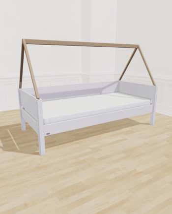 Manish-  Saga Børneseng 90x160 White