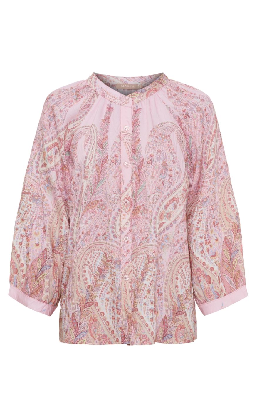Marta Du Chateau  Bluse Jayla Rosagj6812m2n