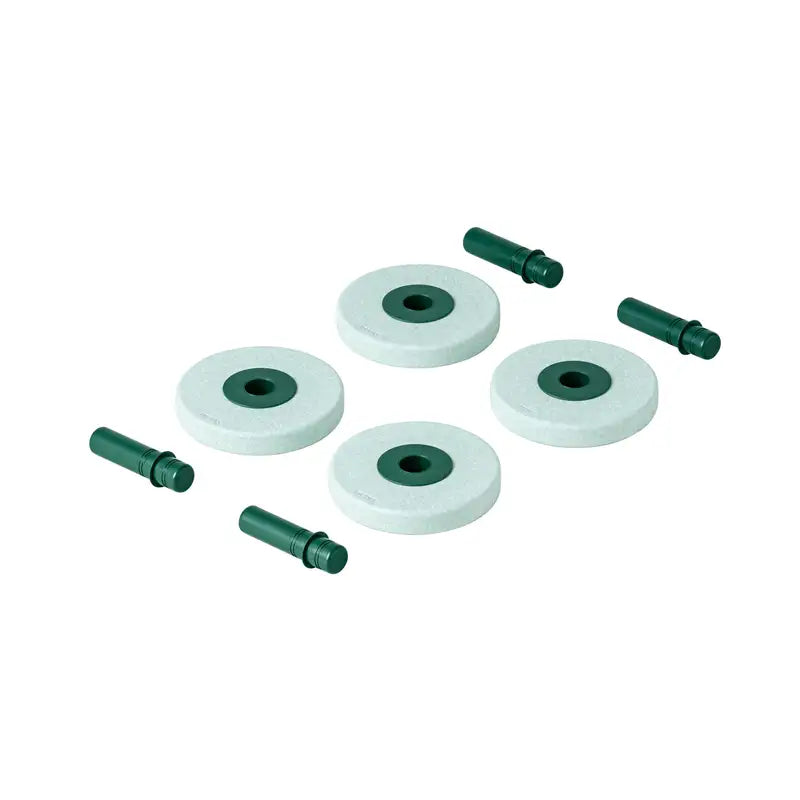 Modu     Foam Wheels Ocean Mint   Forest Green