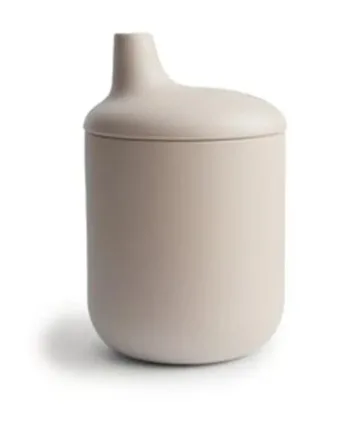 Mushie Silikone Sippy Kop Shifting Sand