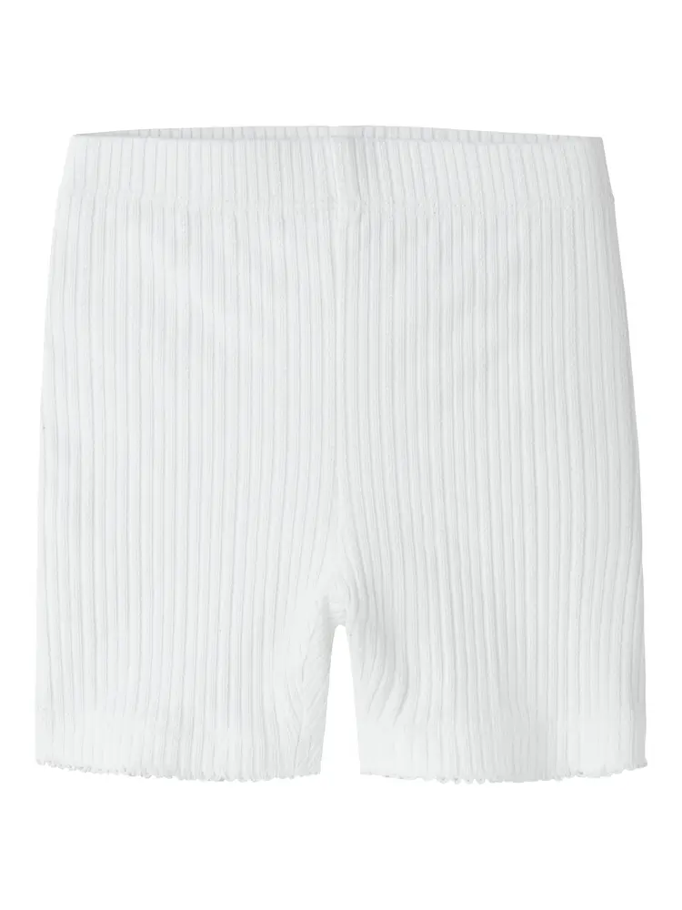 Name It Judy Slim Shorts Bright White 92