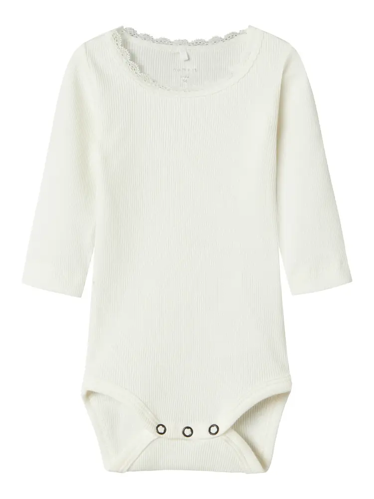 Name It Kab Langærmet Body Cloud Dancer 80