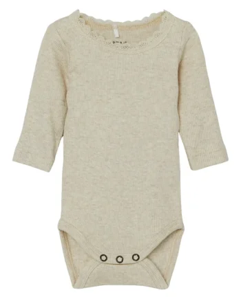 Name It Kab Langærmet Body Peyote Melange 80