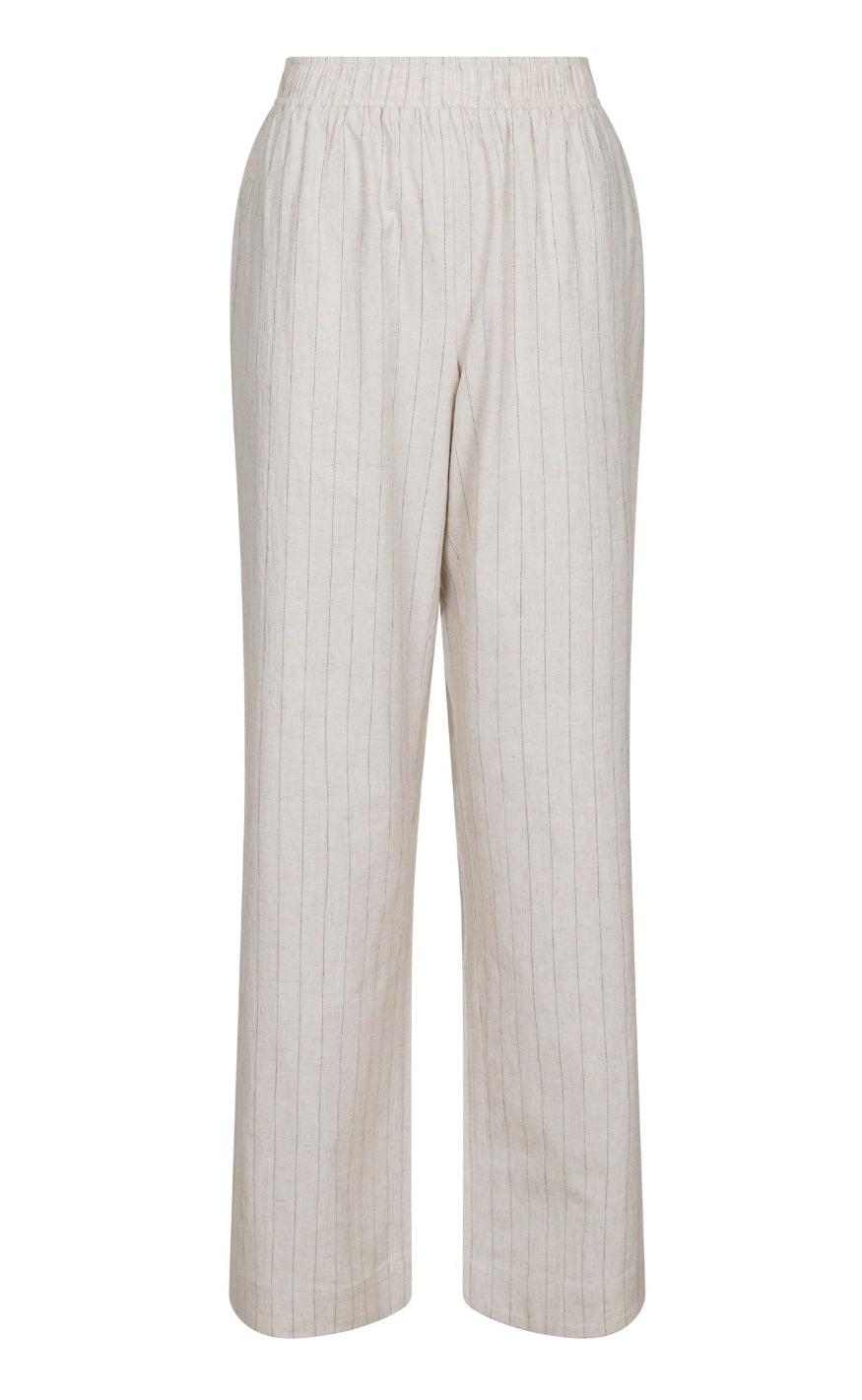 Neo Noir Bukser Astra Summer Stripe Natural