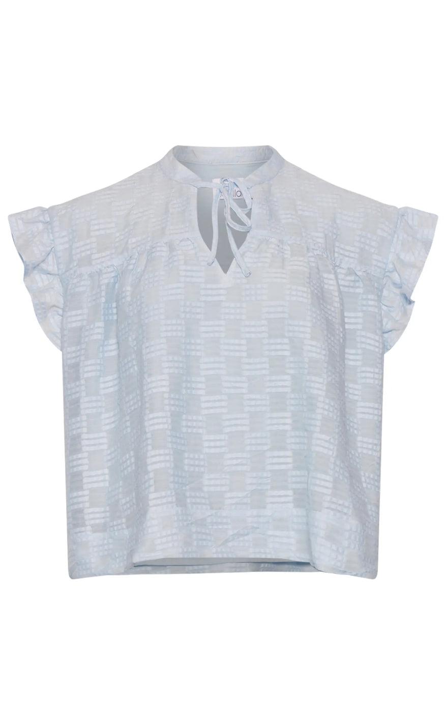 Noella Bluse Seven Air Blue