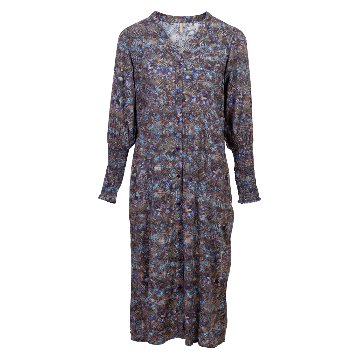 Ofelia Dame Kjole Blue Combi