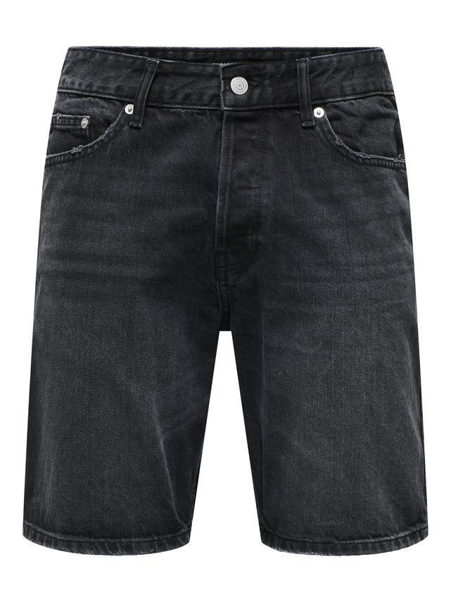 Onsedge Black 2047 Tai Dnm Shorts