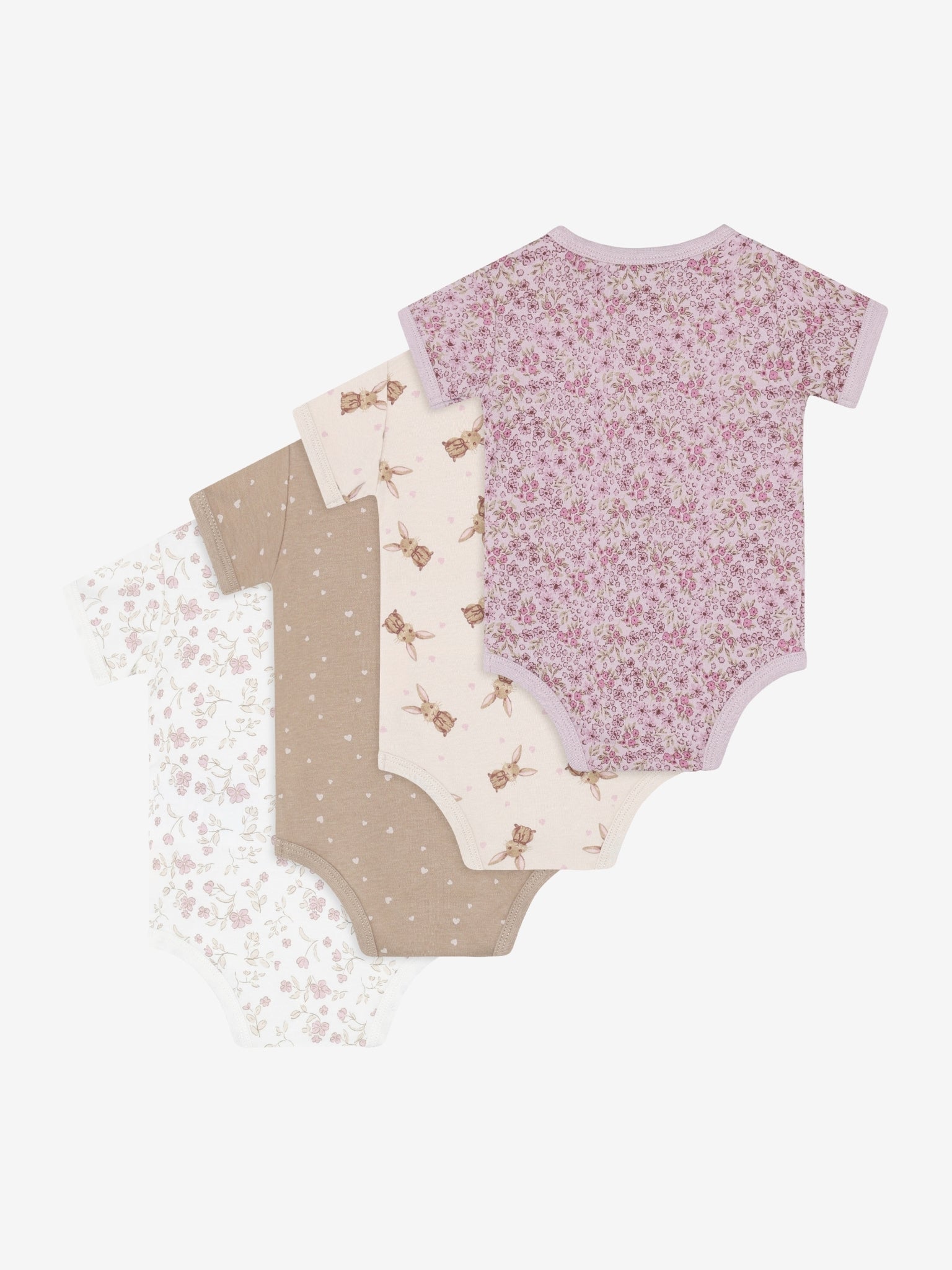 Pippi Kortærmet Body Stk Violet Ice 50
