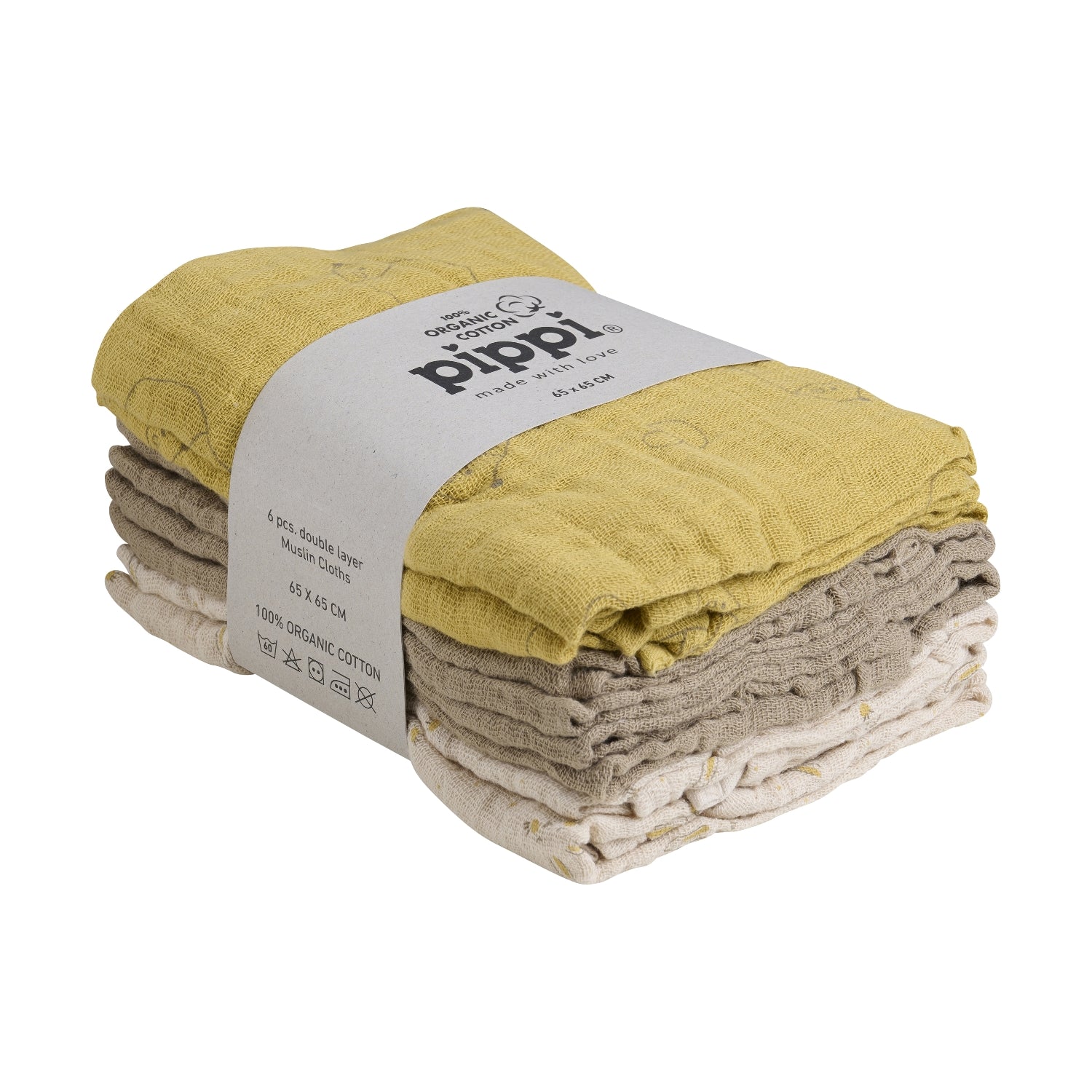 Pippi Stofbleer -pack Rattan