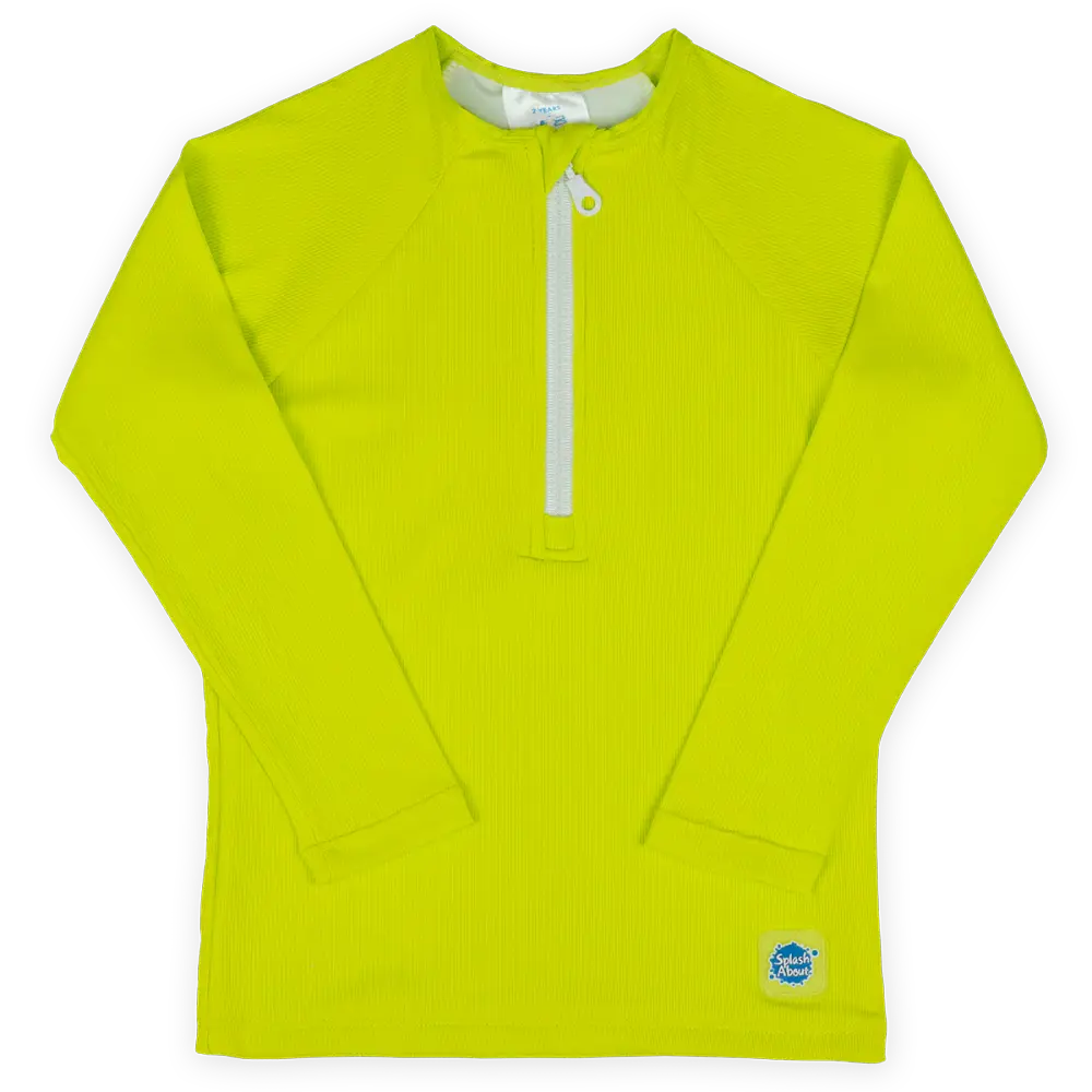 Premium Rash Badebluse Lime  -  år