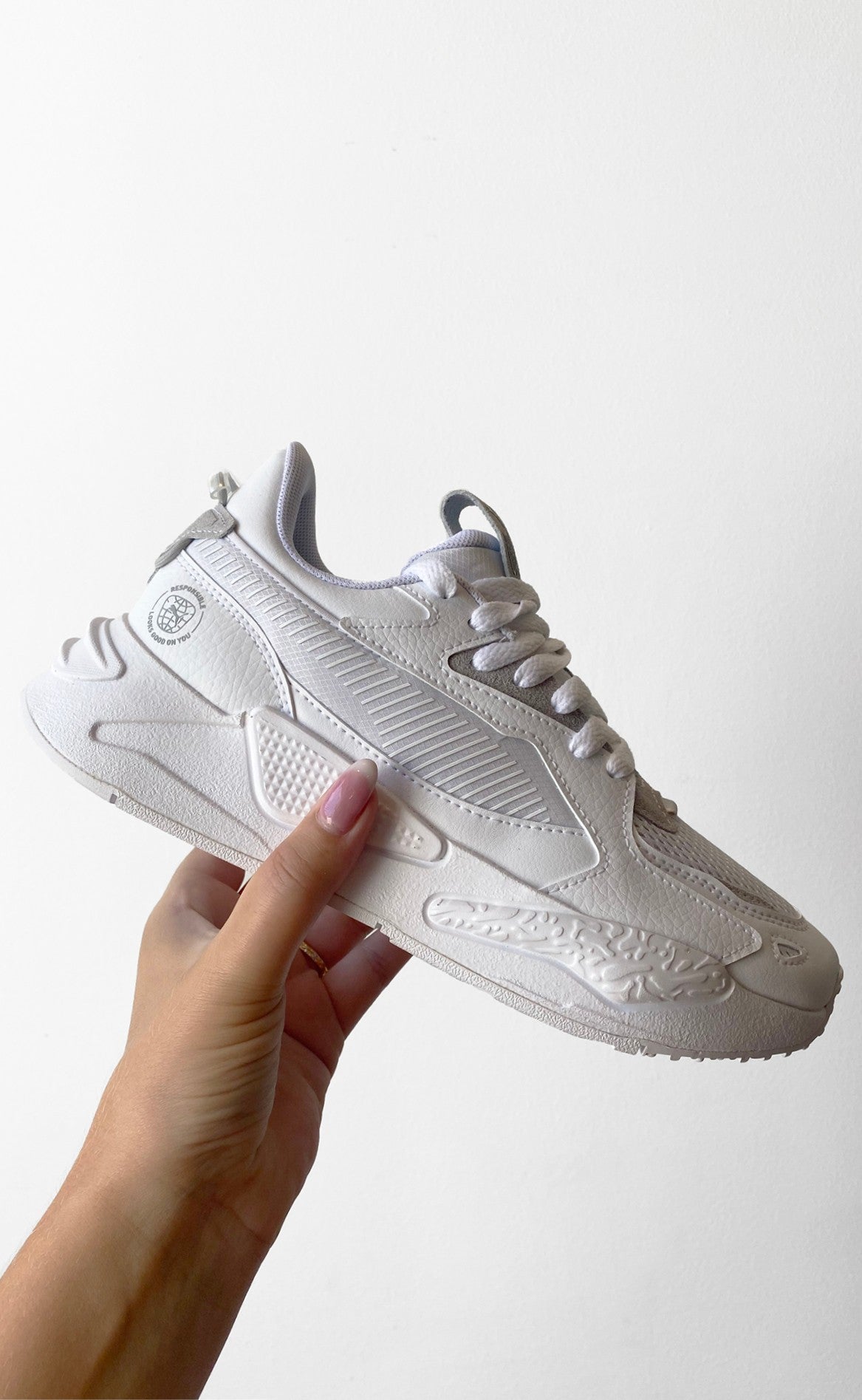 Puma Sneakers Rs- Re: Style Puma White-gray-violet