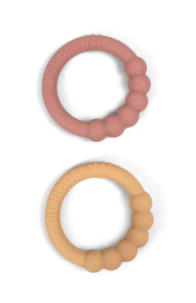 Silikone Bidering  -pak Vintage Rose