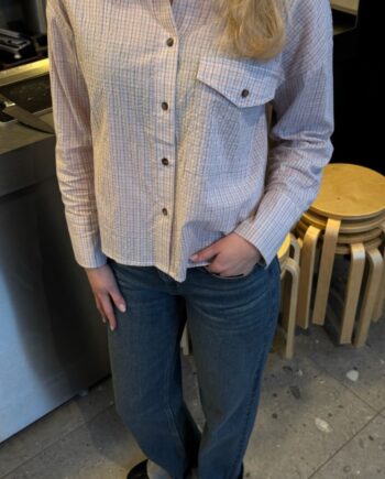 Sisters Point Skjorte Vibeke-sh Soft Rose Check
