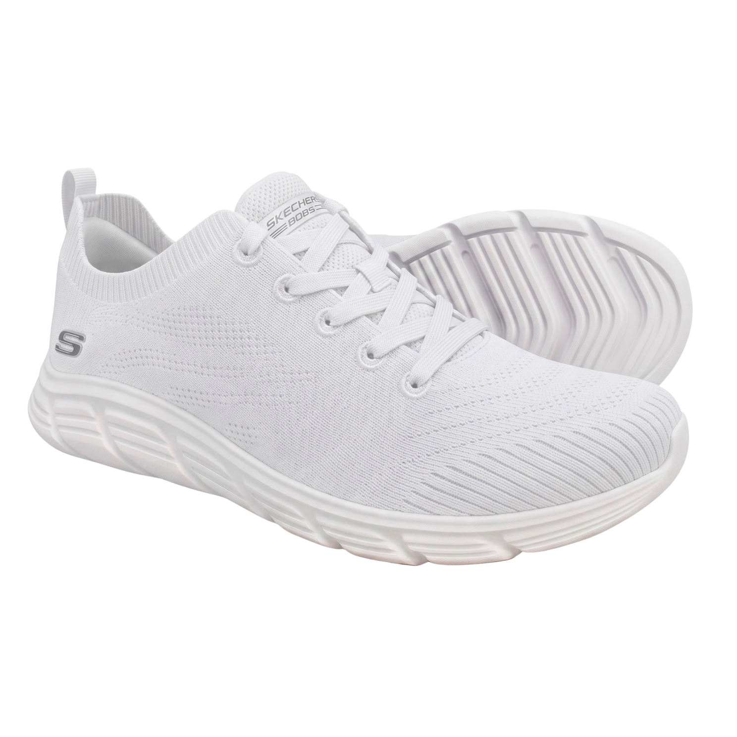 Skechers Bobs Dame Sneakers Wht 37
