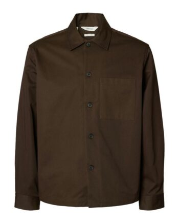 Slhtate Heavy Twill Overshirt Ls No